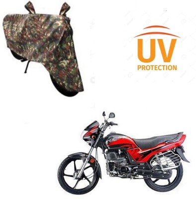 saanvi Two Wheeler Cover for Honda(Passion Plus, Multicolor)