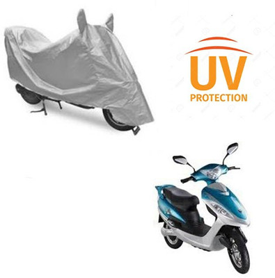 Atulit enterprises Two Wheeler Cover for BSA Motors(Diva, Silver)