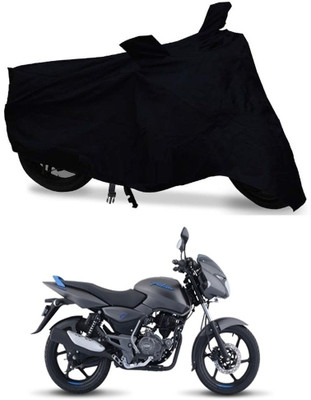 Amozkart Two Wheeler Cover for Bajaj(Pulsar 125, Black)