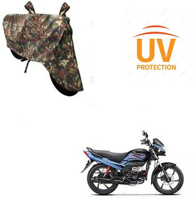 saanvi Two Wheeler Cover for Honda(Passion Pro, Multicolor)