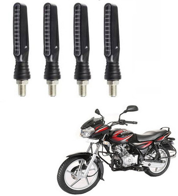 RWT Front, Rear LED Indicator Light for Bajaj Discover 100 DTS-i(Red)