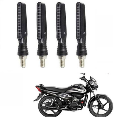 RWT Front, Rear LED Indicator Light for Hero Splendor NXG(Red)