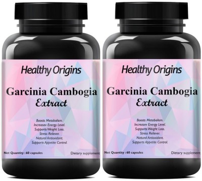 Healthy Origins Nutrition Garcinia Cambogia Herbs Supports Weight Management For Men And Women (2)(2 x 60 No)