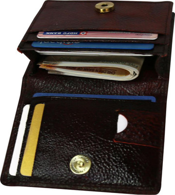 Style 98 6 Card Holder(Set of 1, Brown)