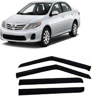 CARSHADE For Non-convertibles Front, Rear Wind Deflector(Tinted Toyota Corolla Altis)