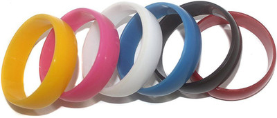 Dms Retail Plastic Bangle(Pack of 6)