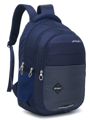 NorthZone Casual Waterproof Laptop Bag/Backpack for Men Women Boys Girls/Office School College Teens & Students with Rain Cover (18 Inch) (Navy) 30 L Backpack(Blue)