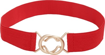 Crusset Women Casual Red Synthetic Belt