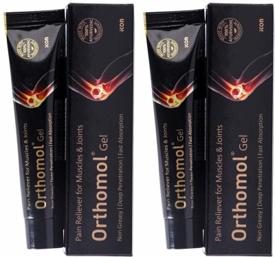 Orthomol Ayurvedic Ointment Gel for Pain Relief - 30 gm (Pack of 2) Gel(2 x 30 g)