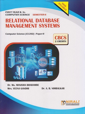 RELATIONAL DATABASE MANAGEMENT SYSTEMS(Paperback, Dr. Ms. Manisha Bharambe , Mrs. Veena Gandhi , Dr. A. B. Nimbalkar)