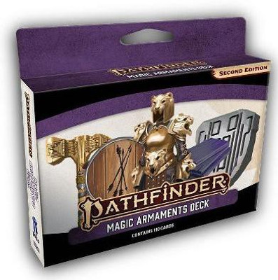 Pathfinder Magic Armaments Deck (P2)(English, Game, Staff Paizo)