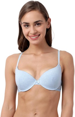 Susie Women Balconette Lightly Padded Bra(Blue)