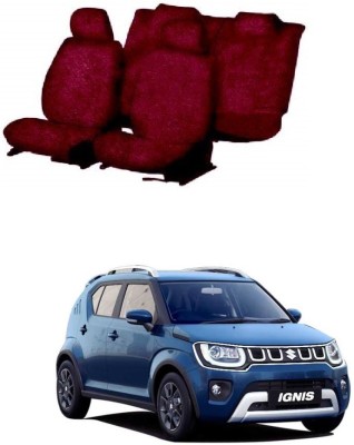 JMJW & SONS Cotton Car Seat Cover For Maruti Ignis(Without Back Seat Arm Rest, 5 Seater, 2 Back Seat Head Rests)