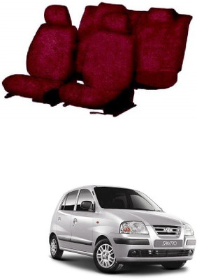 JMJW & SONS Cotton Car Seat Cover For Hyundai Santro Xing(Without Back Seat Arm Rest, 5 Seater, 2 Back Seat Head Rests)