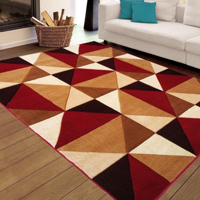 Sana Carpet Multicolor Wool, Silk Carpet(5 ft,  X 7 ft, Rectangle)