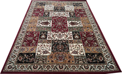 BDH COLLECTION Multicolor Wool Carpet(3 ft,  X 5 ft, Rectangle)