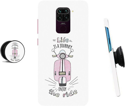 Pop Case Back Cover for Mi Redmi Note 9(Multicolor, Cases with Holder, Pack of: 1)