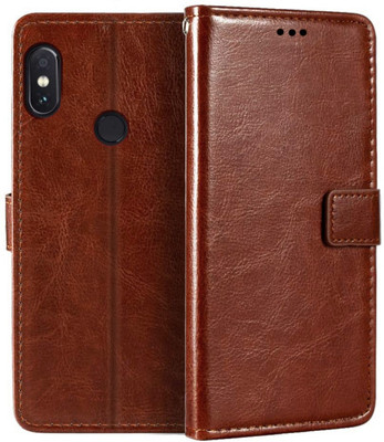 CASETON Back Cover for Mi Redmi Note 5 Pro(Brown, Pack of: 1)