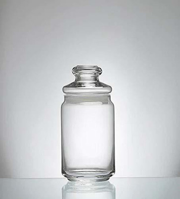 MDNSHO Glass Grocery Container  - 750 ml(Pack of 2, Clear)