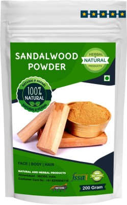 NATURAL AND HERBAL PRODUCTS Sandalwood Powder (Chandan Powder) For Skin Care(Face Mask) and Hair Growth - 200 Gram(200 g)