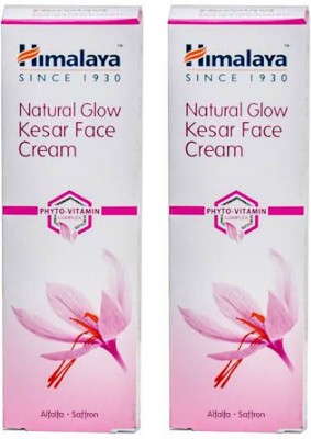 HIMALAYA Natural Glow Kesar Fairness Face Cream 50gm Pack Of 2(100 g)