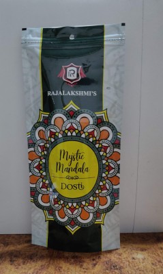 Rajalakshmi Mystic Mandala DOSTI 120 GMS Zipper Pouch Incense sticks ( Set of 6 pouches ) fancy fragrance(120, Set of 6)