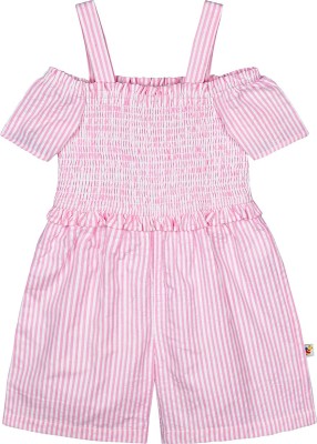 BUDDING BEES Striped Girls Jumpsuit