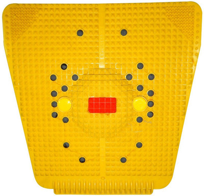 LooMantha PM0.2 Blood Circulation Accupressure Magnetic Mat And Foot Massager(Yellow)