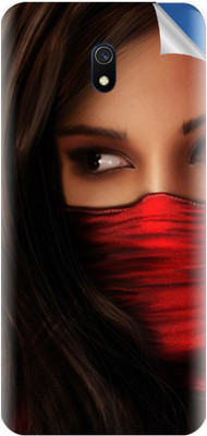 Snooky Xiaomi Redmi 8a Mobile Skin(Red)