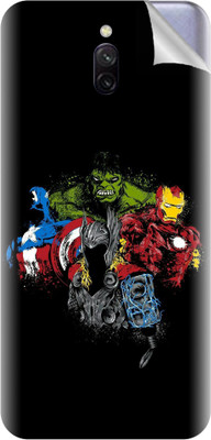 tiddler Xiaomi Redmi 8A Dual Mobile Skin(Black)