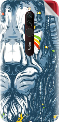 Snooky Xiaomi Redmi 8 Mobile Skin(Grey)