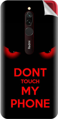 Snooky Xiaomi Redmi 8 Mobile Skin(Black)