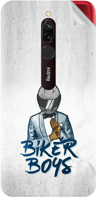 Snooky Xiaomi Redmi 8 Mobile Skin(Grey)