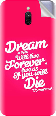 Snooky Xiaomi Redmi 8A Pro Mobile Skin(Pink)