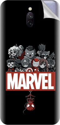 tiddler Xiaomi Redmi 8A Dual Mobile Skin(Black)