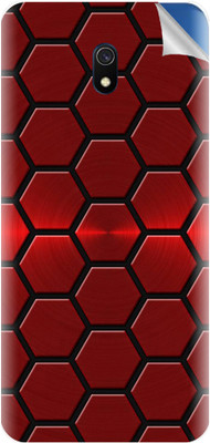 Snooky Xiaomi Redmi 8a Mobile Skin(Red)