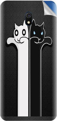 Snooky Xiaomi Redmi 8a Mobile Skin(Black)