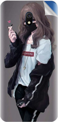 Snooky Xiaomi Redmi 8a Mobile Skin(Grey)