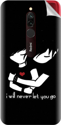 Snooky Xiaomi Redmi 8 Mobile Skin(Black)