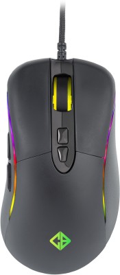Cosmic Byte Alpha 5000DPI 7 Buttons, PMW3325 Sensor, Spectra RGB Wired Optical  Gaming Mouse(USB 2.0, Black)