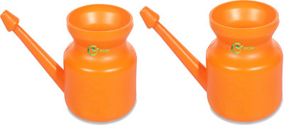 RCSP Plastic Orange Neti Pot(400 ml)