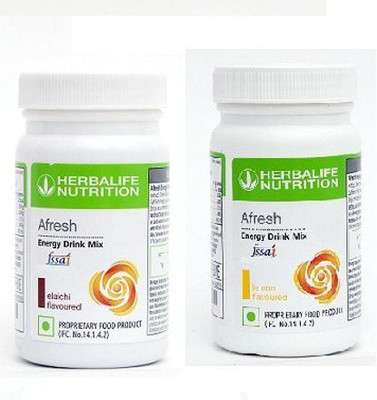 Herbalife Nutrition AFRESH LEMON - ELAICHI COMBO Energy Bars(100 g, ELAICHI, LEMON)