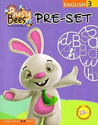 Acevision Busy Bees Pre Set English 3(Paperback, NIDA FATIMA)