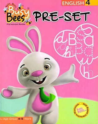Acevision Busy Bees Pre Set English 4(Paperback, NIDA FATIMA)