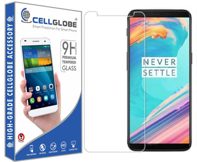 CELLGLOBE Edge To Edge Tempered Glass for OnePlus 5T(Pack of 1)