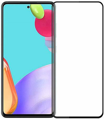 Lustree Edge To Edge Tempered Glass for Samsung Galaxy A72(Pack of 1)