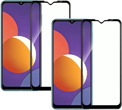 ISAAK Edge To Edge Tempered Glass for Samsung Galaxy M12(Pack of 2)