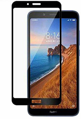 GDBUY Edge To Edge Tempered Glass for Mi Redmi 7A(Pack of 1)