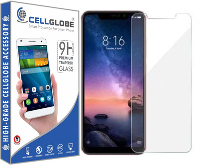 cellglobe Edge To Edge Tempered Glass for Mi Redmi Note 6 Pro(Pack of 1)