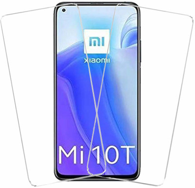 NIMMIKA ENTERPRISES Tempered Glass Guard for MI 10T TEMPERED GLASS(Pack of 2)